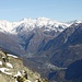 <b>Alta Valle di Blenio, con l'estremo punto nord del Canton Ticino.</b>