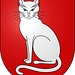 <b>Bellissimo lo stemma comunale di Sobrio, risalente al 1953, l’anno del 150° dell’indipendenza ticinese, con la raffigurazione di un gatto bianco. La figura deriva dal nomignolo “gatt” dato alla popolazione di Sobrio dagli abitanti degli altri comuni. </b>