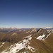 Blick bis zum Karwendel (Bettelwürfe links der Bildmitte)