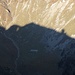 Der Oberalp Grat wirft Schatten - unverkennbar seine beiden Merkmale das Tor und der Stockzahn