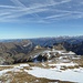 Ein Blick zurück über den erfolgreich überschrittenen Oberalp Grat. Unglaubliche Weitsicht kurz vor dem Chaiserstuel.