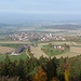schöner Blick vom Irchelturm nach Norden: zu Füssen liegt das Dorf Buch a.Irchel