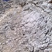 Rinne zum Gipfel entlang der Felswand