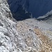 Blick zurueck in die Rinne