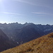 Blick ins Johannistal mit Kaltwasserkarspitze und Birkkarspitze im Hintergrund