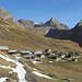Alp Galm, noch im Schatten der  Restipass