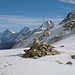 oben ist der  Restipass winterlich