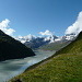 Lac des Dix e Mont Blanc de Cheilon sullo sfondo