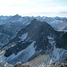 Blick nach Süden unter anderem aufs Rauhorn (2240 m)