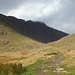 The valley of the Goat's Hawse, the Dow Crag above