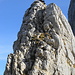 On the top: [u Ivo66] auf dem kleinen, namenlosen Felsturm
