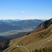 Blick in die Kitzbühler Alpen. Unten die Regalm