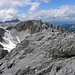 Am Pisciaduspitze, 2985m.Ubers Hochplateau des Sella zeigt sich Langkofel, 3181m.