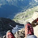 Da unten liegt Zermatt