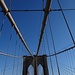Unterwegs auf der Brooklyn Bridge
