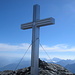 Gipfelkreuz des Barrhorn 3610m. 