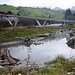 Überschwemmungsgebiet renaturiert, Brücke zum Bad Heustrich