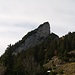 Bogartenfirst, von Nordosten aus gesehen, vom Weg von der Alp Sigel