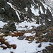 Tiefblick auf die letzten Meter vorm Gipfelblockfeld