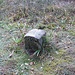 Grenzstein am höchsten Punkt