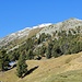 ein erstes Mal ist das Gipfelkreuz der Cima dei Greppi | Guardaskopf | Krippenland ersichtlich