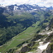 Looking down to Urnerboden from the foresummit of Schijen