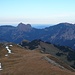 Flaches Gipfeldach der Sulzspitze vor Aggenstein und Brentenjoch