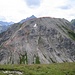 Der Schänzlekopf mit unserer Aufstiegsroute vom Plateau an der Schänzlespitze