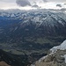 Blick über's Tal der Sanna zu Ötztaler Alpen und Samnaungruppe.