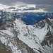 Blick zum Arlbergpass, links das Verwall.