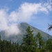 Beim Abstieg von der Alpe di Quadrella sieht man den Bombögn noch einmal