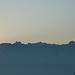 Sonnenuntergang hinterm Alpstein