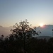 Sonnenuntergang hinterm Gulmen (Alpstein)