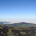 Blick über das Appenzeller (Voralpen-)Land auf´s offene (Nebel-)Meer