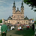 Fronleichnam vor dem Dom St. Salvator in Fulda 
