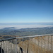 Nebel über dem östlichen Bodensee