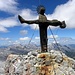 Madonna mit Christusfigur, oder Pieta am Gipfel des Schonfeldspitze.