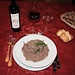 <b>Risotto saporito grazie ai due boleti trovati oggi. <br />L'abbiamo bagnato con un buon Merlot del Mendrisiotto a 13% vol.</b>