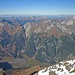 Blick über's Stanser Tal in die Lechtaler und Allgäuer Alpen.