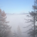 Quota 1750: la nebbia comincia a diradarsi! Oltre il Passo Deva è già visibile la vetta del Poncione d’Alnasca.