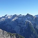am Mittenwalder Höhenweg, Blick hinüber zur Pleisen-, Larchetkar, Riedlkar und Seekarspitze