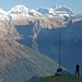 Brunella, mentre scatta le panoramiche 