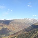 oberhalb von Mals Prämajur und Watles - rechts der Grat, welchem wir bis zum Gipfel auf 2715 Metern folgten; in der Bildmitte unten Matsch