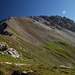 Parpaner Weisshorn 2824m, Aufstieg dem Grat entlang zum Gipfel
