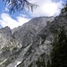 Die Machtige Sudostwand des Birnhorn,2634m,gesehen im Aufstieg zur Passauer Hurtte.