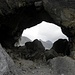 Melkerloch (2193 m), einem imposanten Felsenfenster.