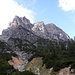 Ruckblick zum Fahnenköpfl,Westliche(2160m) und Ostliche Mitterspitze(2206m) im Abstieg