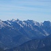 Blick ins Karwendel ..... die Tourenbedingungen sind für diese Jahreszeit ideal.