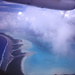 Anflug auf Bora Bora