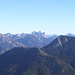 Durchblick zu den Tannheimern